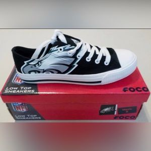 New w/ Box Foco Philadelphia Eagles canvas shoes